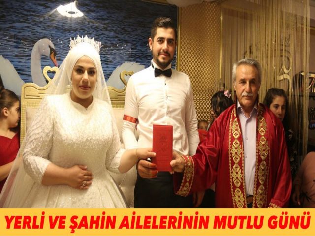 Yerli Ve Şahin Ailelerinin Mutlu Günü