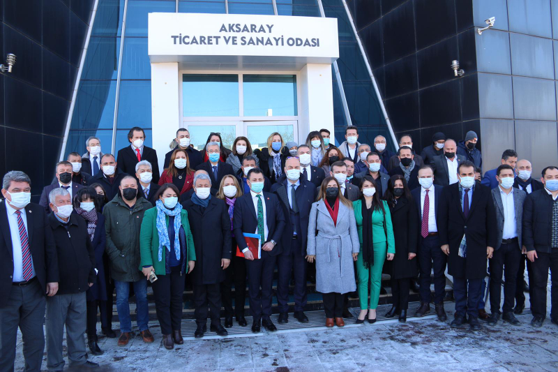KEMAL KILIÇDAROĞLU “CHP’NİN 138 MİLLETVEKİLİ DE AKSARAY’INDIR” DEDİ