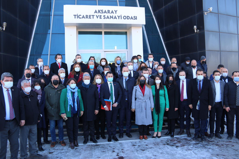 CHP HEYETİ AKSARAY’IN NABZINI TUTTU