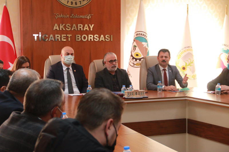 CHP HEYETİ AKSARAY’IN NABZINI TUTTU