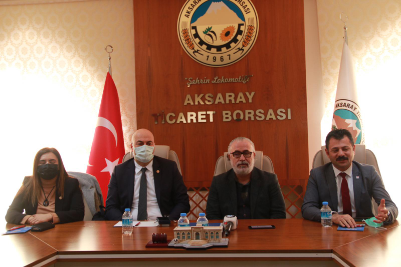 CHP HEYETİ AKSARAY’IN NABZINI TUTTU
