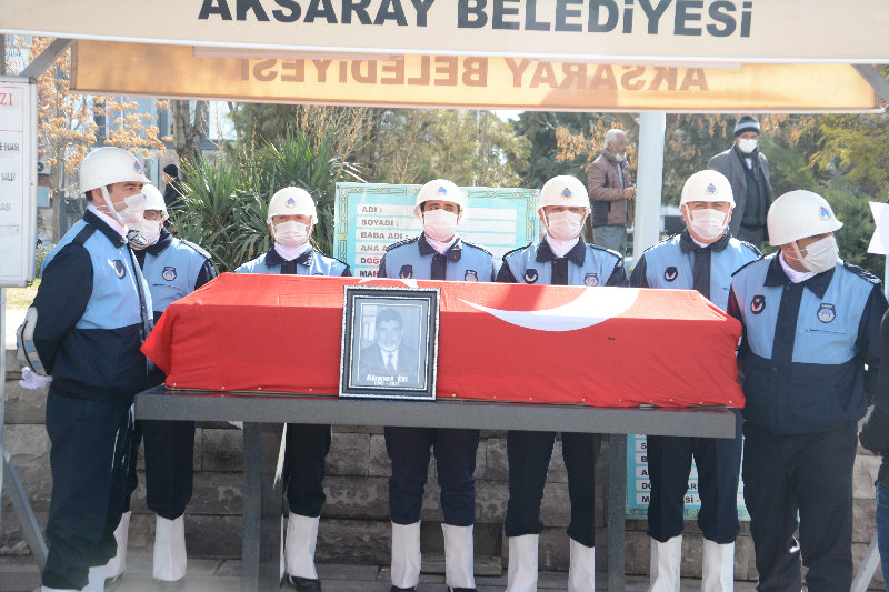 Aksaray’ın Sevilen Başkanı Ahmet Er Son Yolculuğuna Uğurlandı
