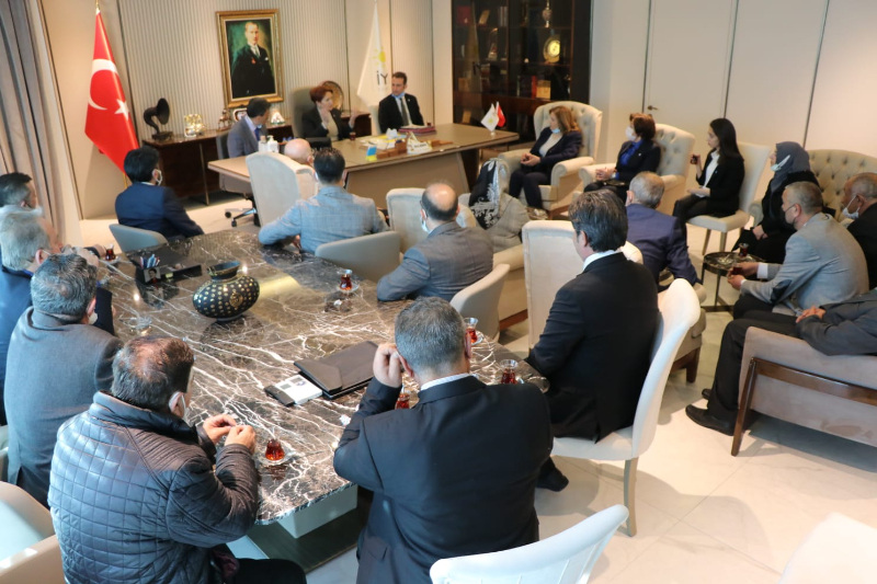 İyi Parti Heyetinden Genel Merkeze Çıkartma