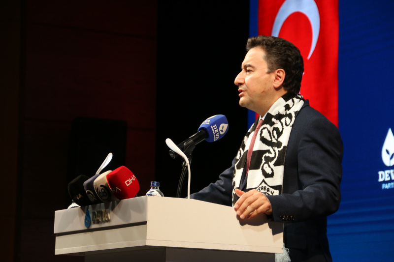 DEVA PARTİSİ GENEL BAŞKANI BABACAN; “BU ÜLKE HİÇ KİMSENİN DENEME TAHTASI DEĞİL”