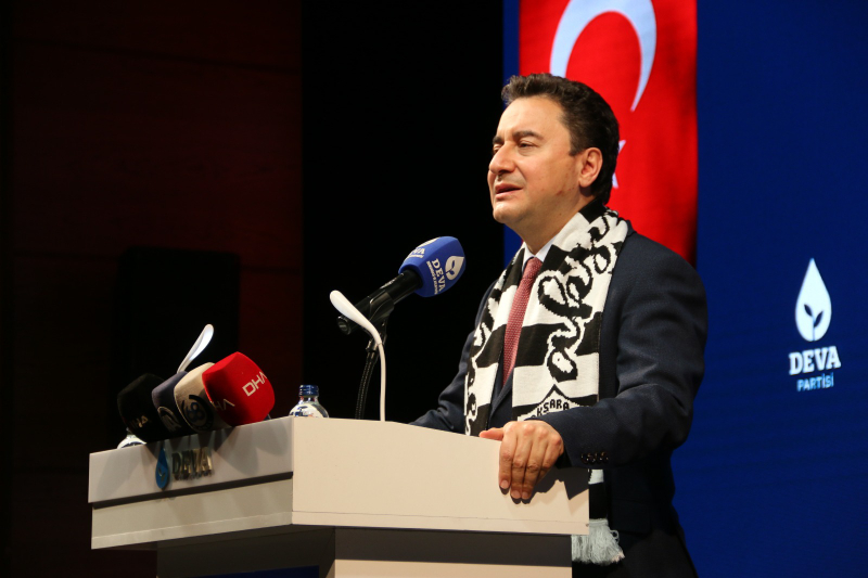 DEVA PARTİSİ GENEL BAŞKANI BABACAN; “BU ÜLKE HİÇ KİMSENİN DENEME TAHTASI DEĞİL”