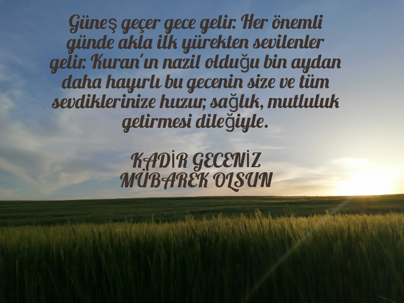 2021 EN GÜZEL, ANLAMLI RESİMLİ MÜBAREK KADİR GECESİ MESAJLARI