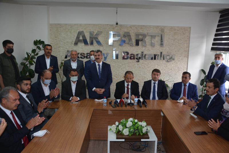 ÖZHASEKİ, “AKSARAY’A HİZMET İÇİN YARDIMCI OLMAM GEREKEN YERDE OLUYORUM”