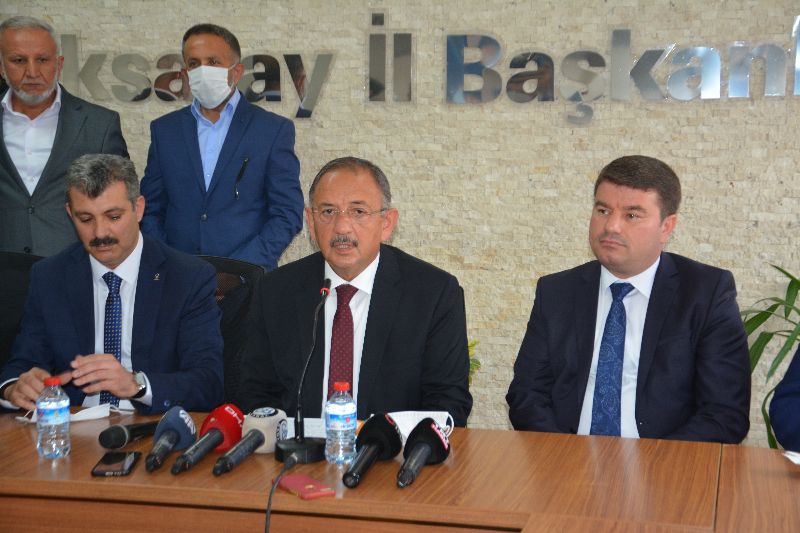 ÖZHASEKİ, “AKSARAY’A HİZMET İÇİN YARDIMCI OLMAM GEREKEN YERDE OLUYORUM”