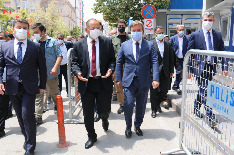 ÖZHASEKİ, “AKSARAY’A HİZMET İÇİN YARDIMCI OLMAM GEREKEN YERDE OLUYORUM”