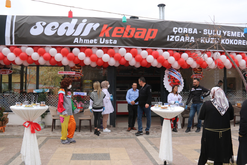 SEDİR KEBAP DUALARLA AÇILDI