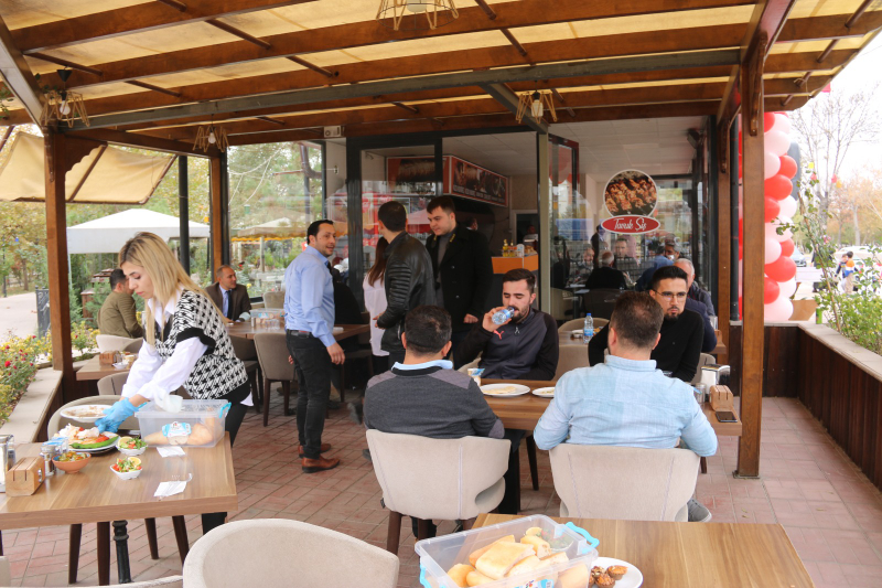 SEDİR KEBAP DUALARLA AÇILDI