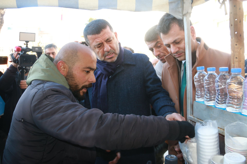 AKSARAY ESNAFI AĞBABA’YA DERT YANDI