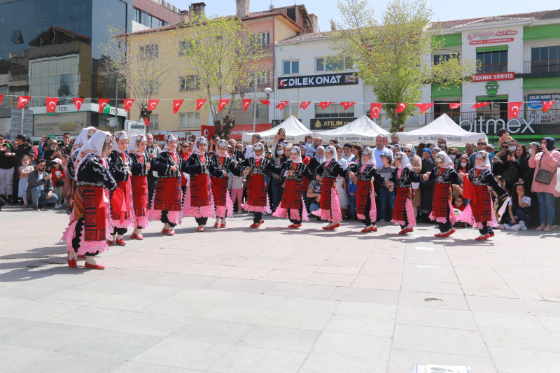 23 Nisan’ın Coşkusunu Çocuklar Yaşattı
