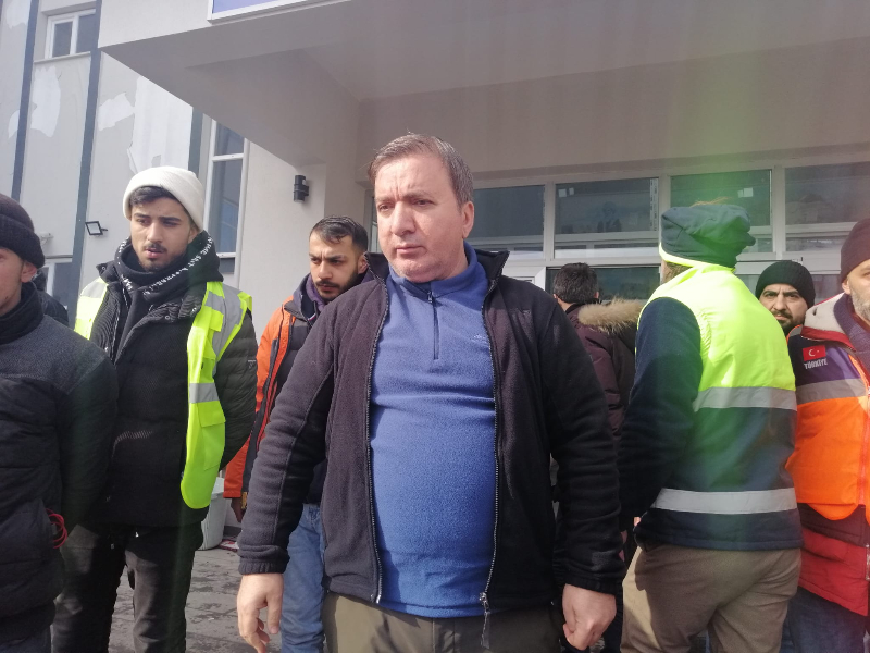 Aksaray Valisi Hamza Aydoğdu AFAD Ekibi, Depremzedeler İçin Çalışmalara Devam Ediyor