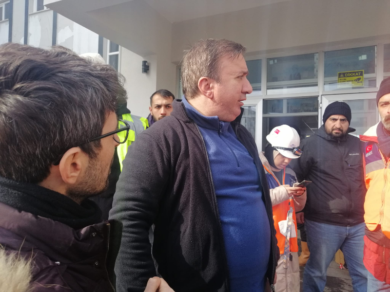 Aksaray Valisi Hamza Aydoğdu AFAD Ekibi, Depremzedeler İçin Çalışmalara Devam Ediyor