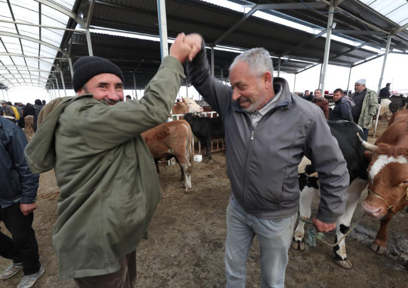 Canlı Hayvan Pazarında Üreticilerin Sorunlarını Dinledi