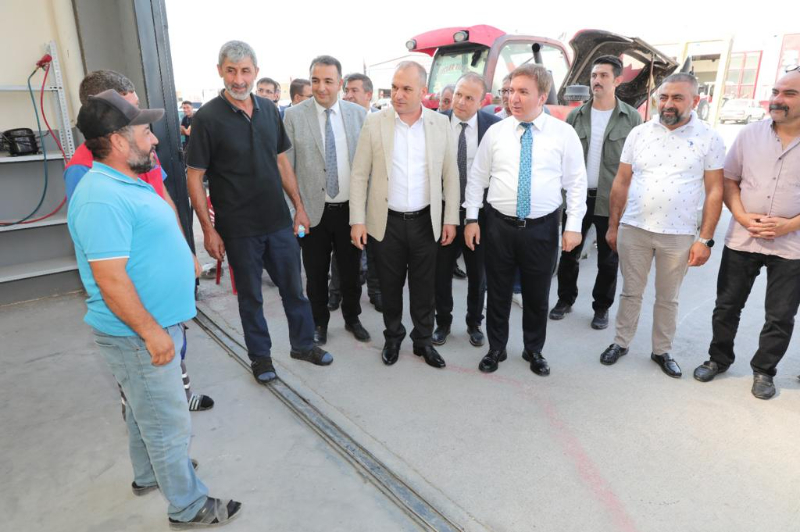 Vali Aydoğdu'dan Sanayi Esnafına Söz: Şebeke Sorunu Çözülecek