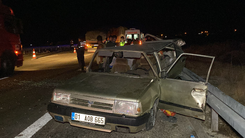 Niğde - Ankara Otobanında Can Pazarı; 2 Ölü 12 Yaralı