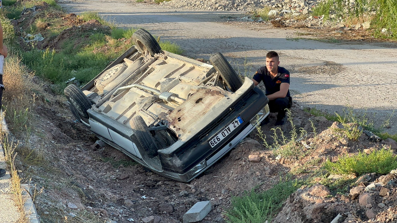 Hurdaya Dönen Araçtan Burnu Dahi Kanamadan Çıktı