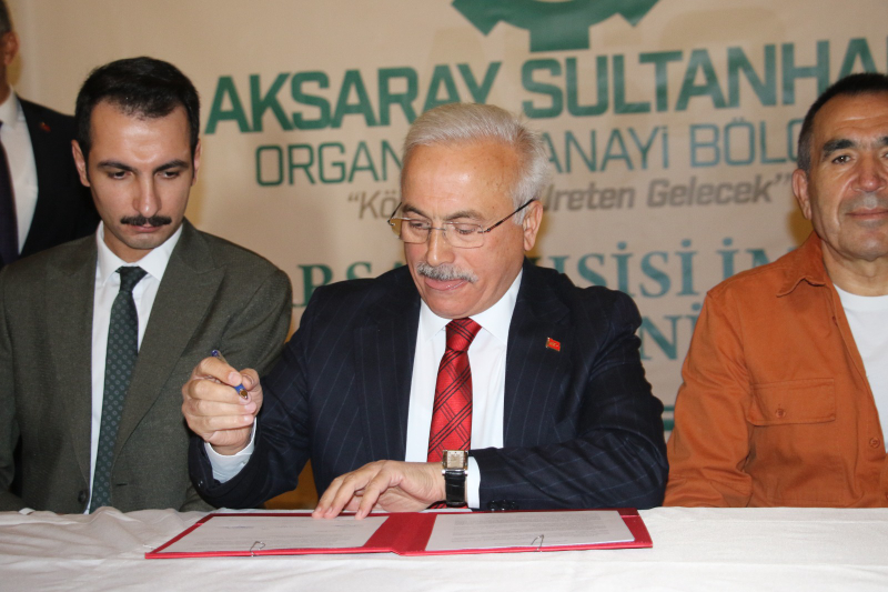 Sultanhanı OSB 3 Bin 700 Kişiye Ekmek Kapısı Olacak
