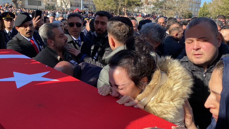 Aksaraylılar, Şehidini Gözyaşları İçinde Son Yolculuğuna Uğurladı