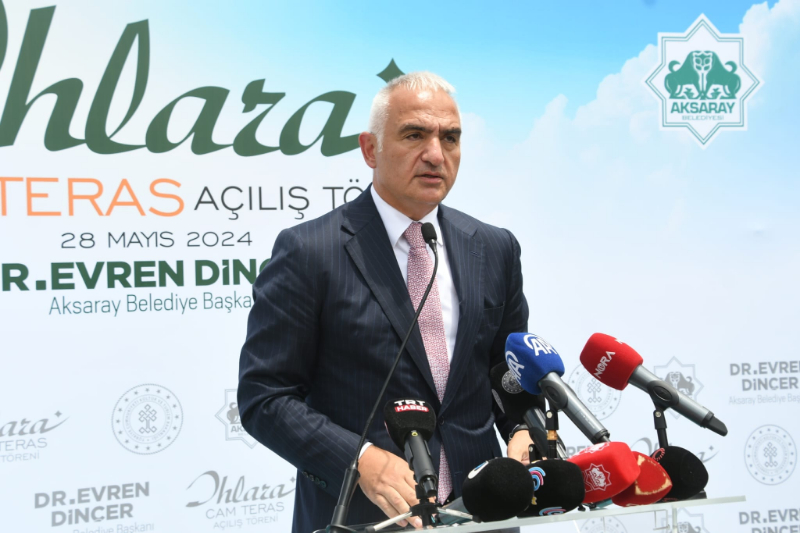 IHLARA’YA CAZİBE KATACAK CAM TERAS AÇILDI