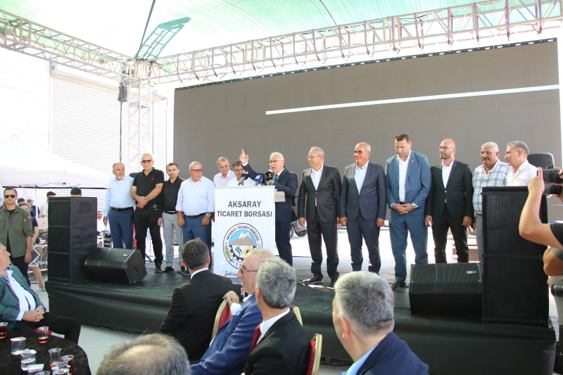 TİCARET BORSASI, AKSARAY’A 1 MİLYAR TL’LİK YATIRIM KAZANDIRDI
