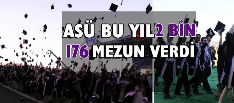 Asü Bu Yıl 2 Bin 176 Mezun Verdi