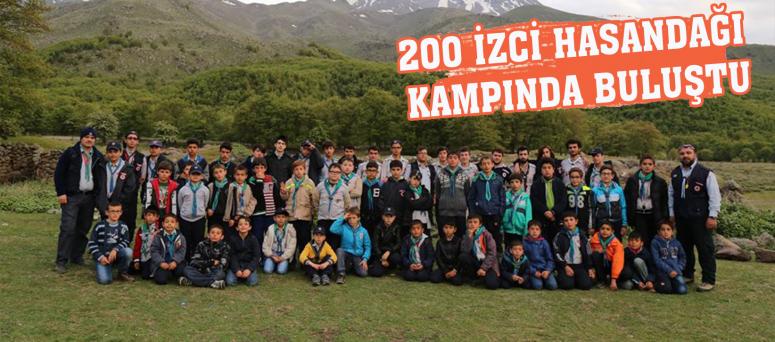 200 İZCİ HASANDAĞI KAMPINDA BULUŞTU