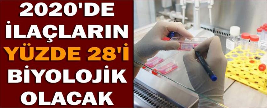 2020’de İlaçların Yüzde 28’i Biyolojik Olacak