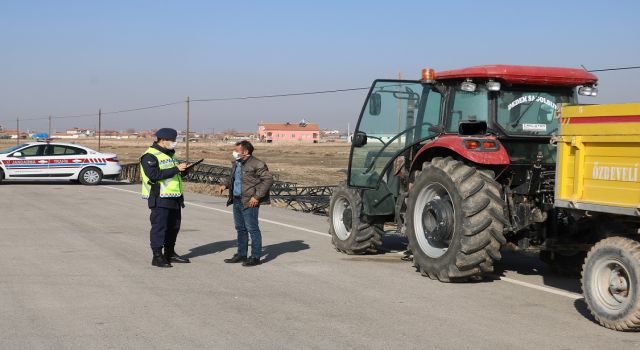 Jandarma Traktör Ve Motosiklet Uygulaması Yaptı