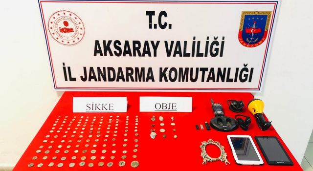 Jandarmadan Çifte Tarihi Eser Operasyonu: 5 Gözaltı