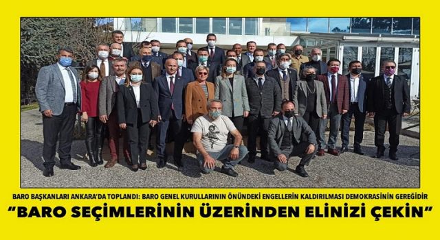 Barolar genel kurul istiyor!