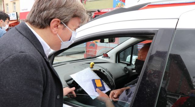 Kapanmanın ilk gününde Vali Aydoğdu denetimde