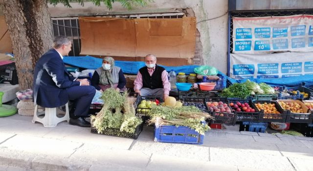 AK Partili heyet ziyaretlerde bulundu