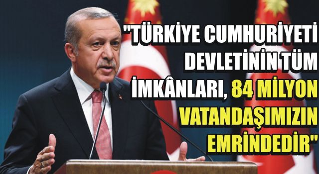 Cumhurbaşkanı Erdoğan'dan Kurban Bayramı mesajı