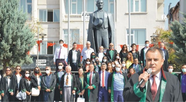Adli yıl açılışında başkan Toprak’tan “BAĞIMSIZ YARGI” vurgusu