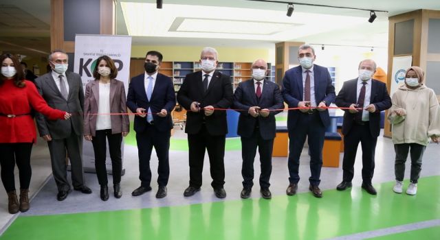 AHİKA Ve KOP İş Birliği İle Yapılan Kütüphaneler Açıldı