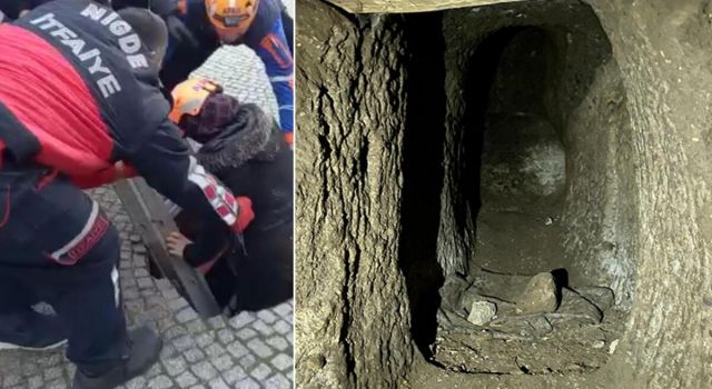 Kalede Gezerken Definecilerin Açtığı Tünele Düştü