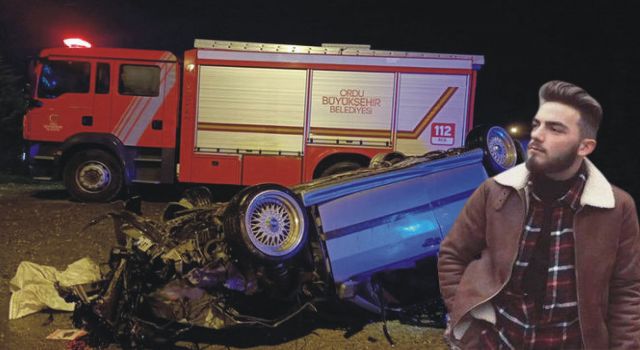 150 Metre Takla Atarak Sürüklenen Otomobilde Sıkışan Genç Hayatını Kaybetti