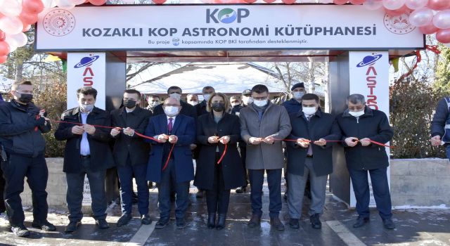 Kozaklı Kop Astronomi Kütüphanesi Hizmete Açıldı
