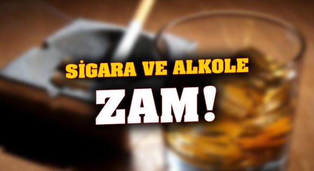 Sigara Ve Alkolde ÖTV Zammı
