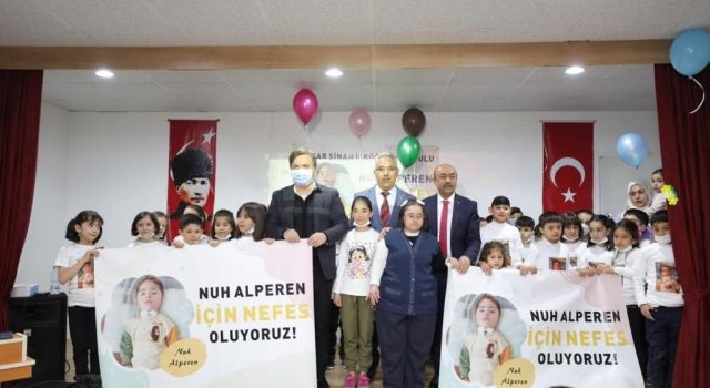 “SMA’lı Nuh Alperen’e Nefes Olun”