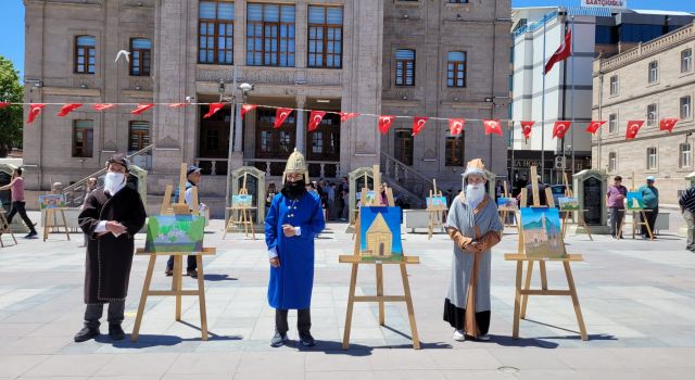 Paletimde Aksaray’ın Renkleri Sergisi Açıldı