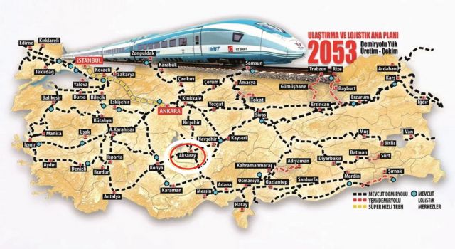Aksaray 2029’a Kadar Hızlı Tren İle Tanışacak