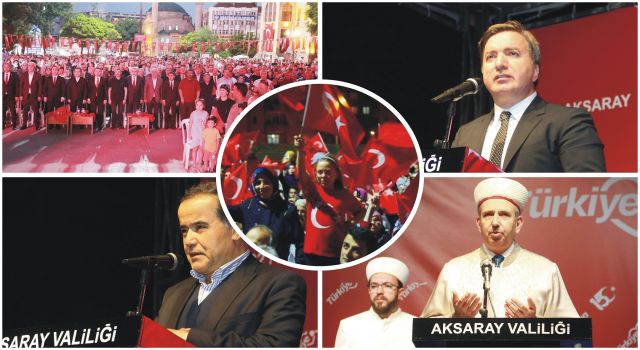 Aksaray’da 15 Temmuz Şehitleri Anıldı