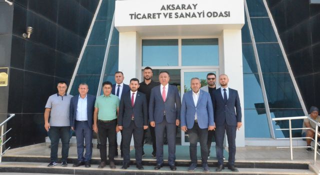 Kırgızistan Büyükelçisi Aksaray’da İş İnsanlarıyla Bir Araya Geldi
