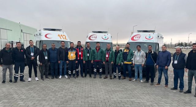 Ambulans Şoförleri Üç Günlük Eğitimden Geçti