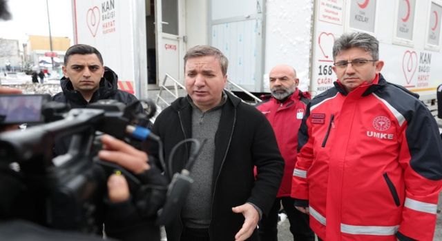 Aksaray’dan Deprem Bölgesine Destek