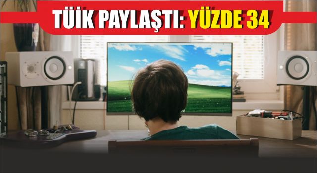 TÜİK Paylaştı: Yüzde 34